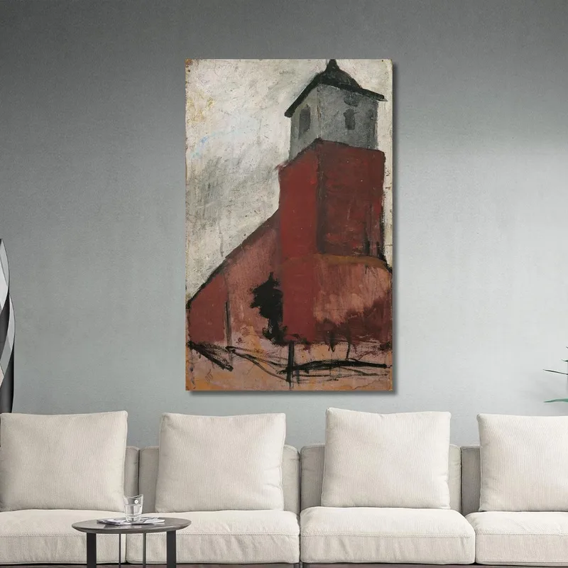 Iglesia En Worpswede Paula Modersohn-Becker