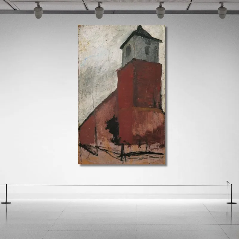 Iglesia En Worpswede Paula Modersohn-Becker