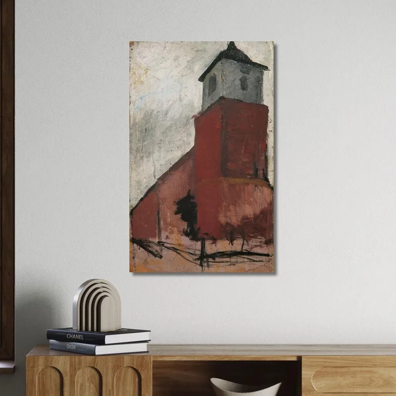Iglesia En Worpswede Paula Modersohn-Becker