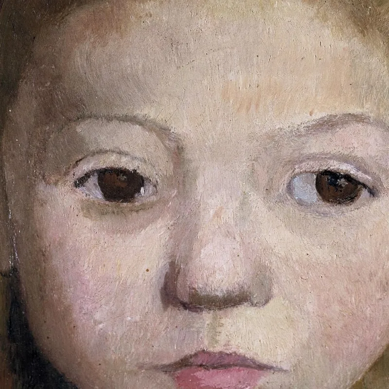 Cabeza De Una Niña Paula Modersohn-Becker