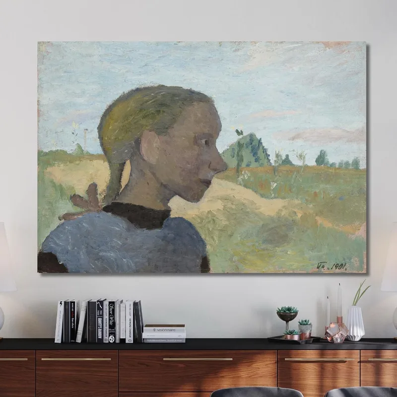 Ritratto Di Una Ragazza Paula Modersohn-Becker