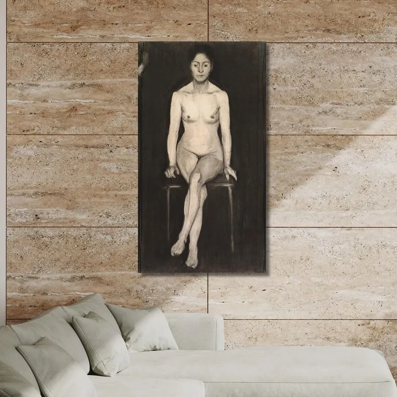 Sitzender Weiblicher Akt Paula Modersohn-Becker