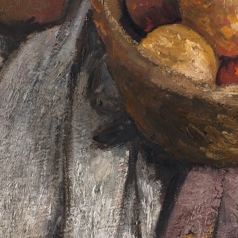 Stillleben Mit Äpfeln Und Bananen Paula Modersohn-Becker