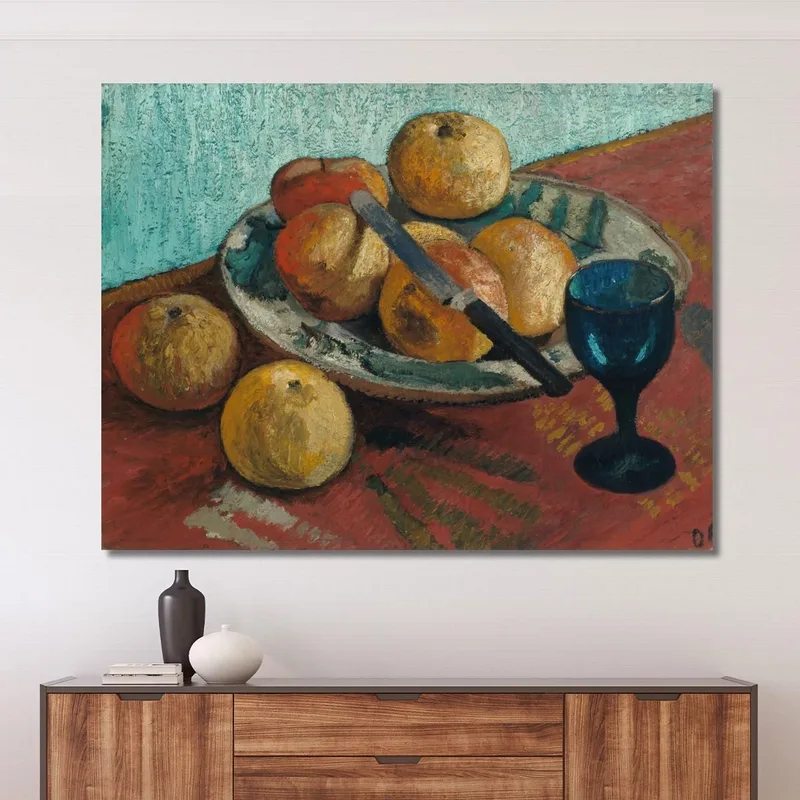 Natura Morta Con Mele E Vetro Verde Paula Modersohn-Becker