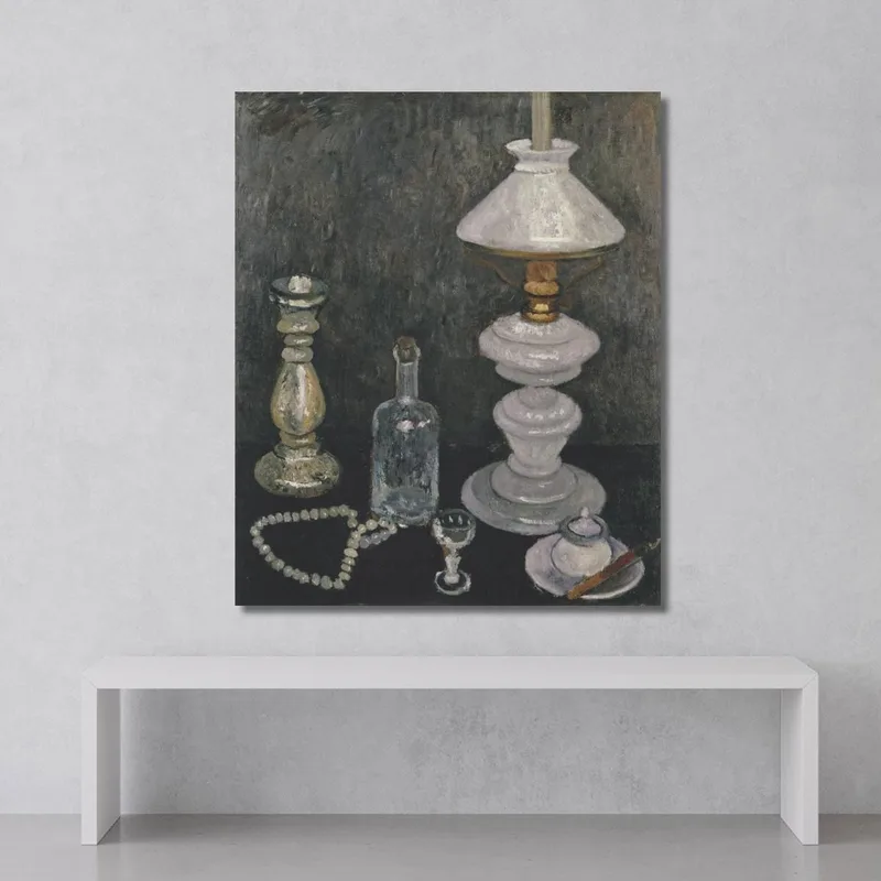 Stillleben Mit Gaslampe Paula Modersohn-Becker