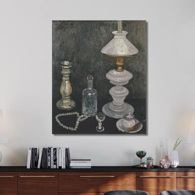 Stillleben Mit Gaslampe Paula Modersohn-Becker