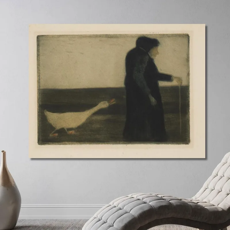 La Donna Con L'Oca Paula Modersohn-Becker