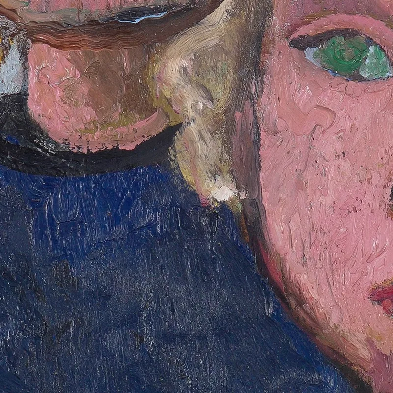 Zwei Mädchen Vor Birken Paula Modersohn-Becker