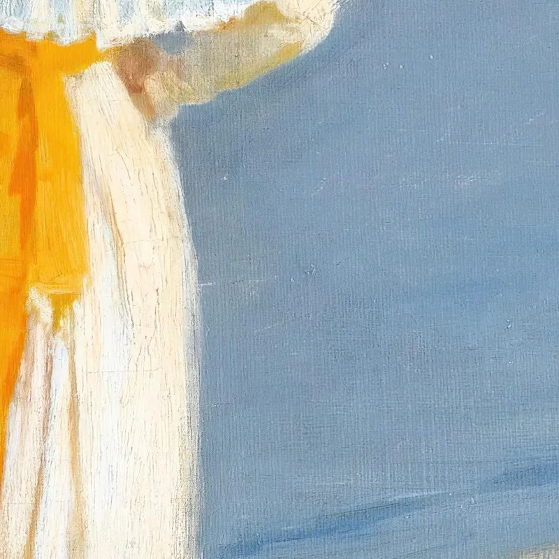 Anna Ancher E Marie Krøyer Sulla Spiaggia Di Skagen Peder Severin Krøyer