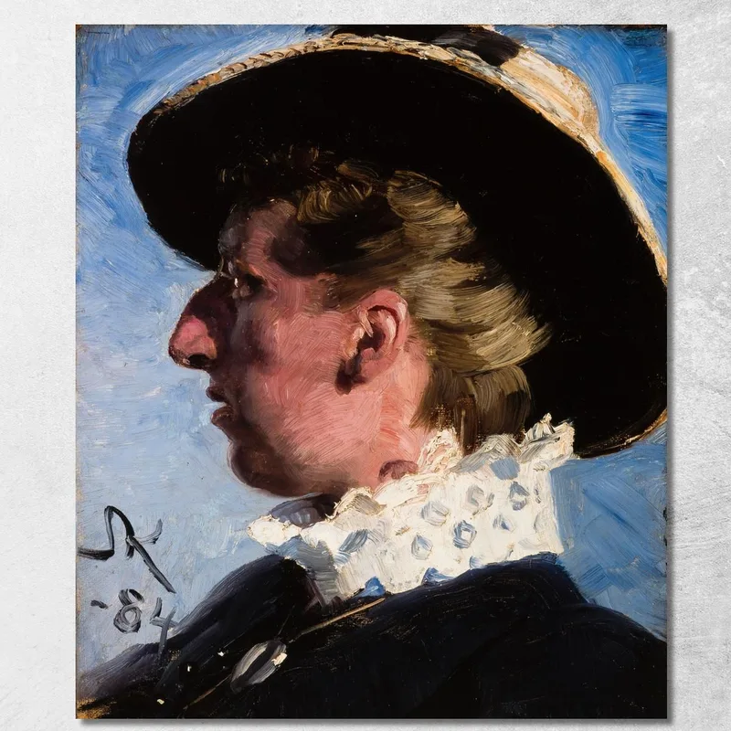 Anna Palm Peder Severin Krøyer quadro stampa su tela