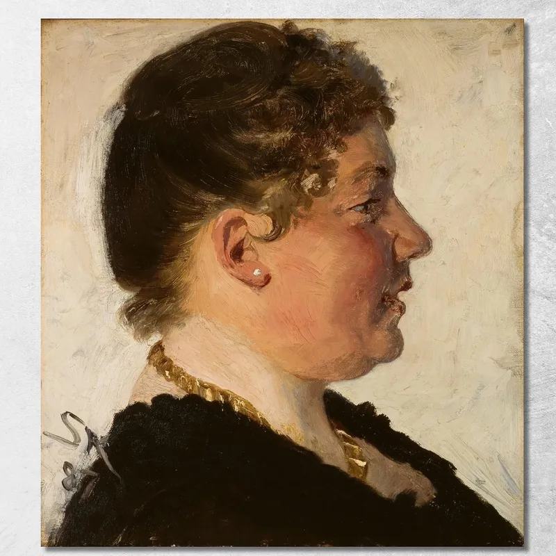 Beatrice Diderichsen Peder Severin Krøyer quadro stampa su tela