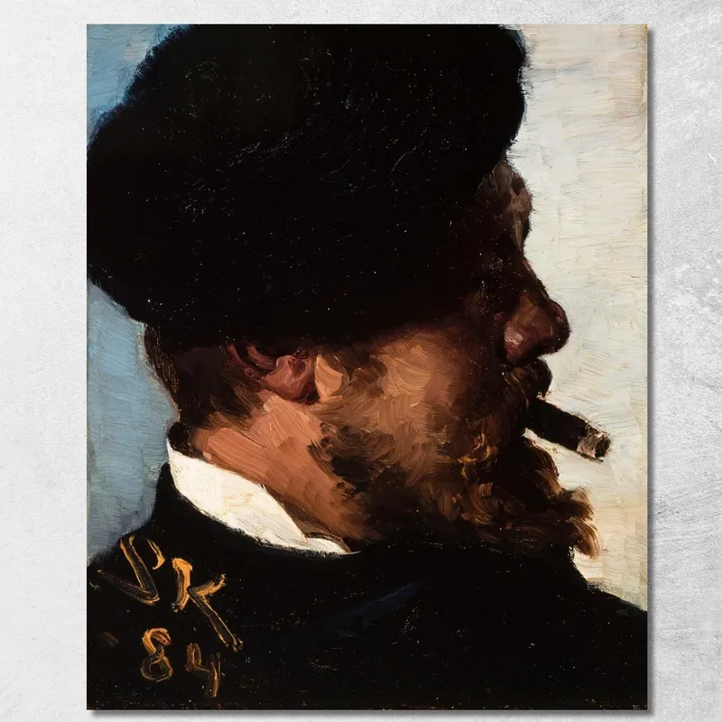Fritz Stoltenberg Peder Severin Krøyer quadro stampa su tela