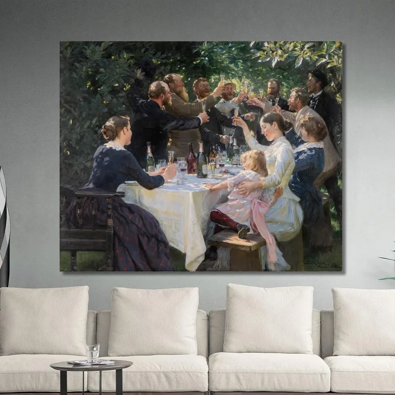 Hip Hip Hurra! Künstlerfest In Skagen Peder Severin Krøyer