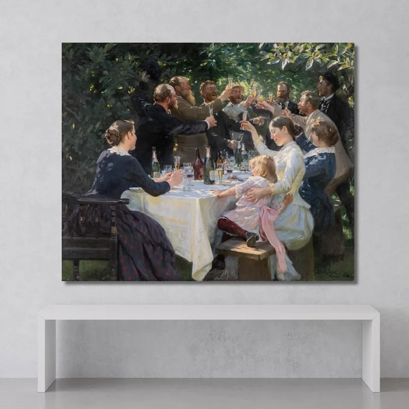 Hip Hip Hurra! Künstlerfest In Skagen Peder Severin Krøyer