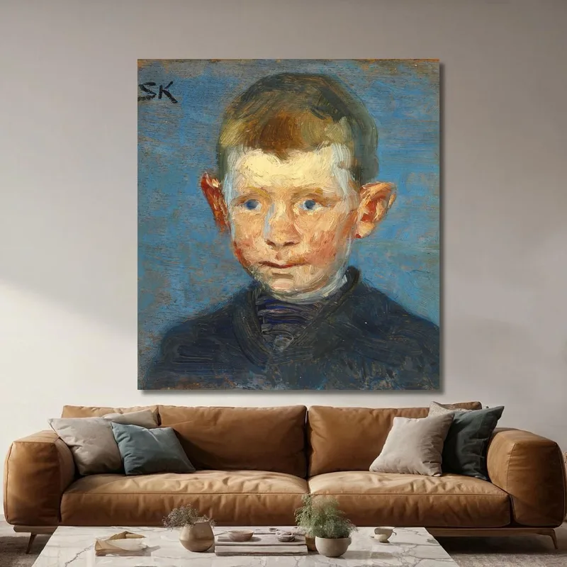 Kopf Eines Jungen Peder Severin Krøyer