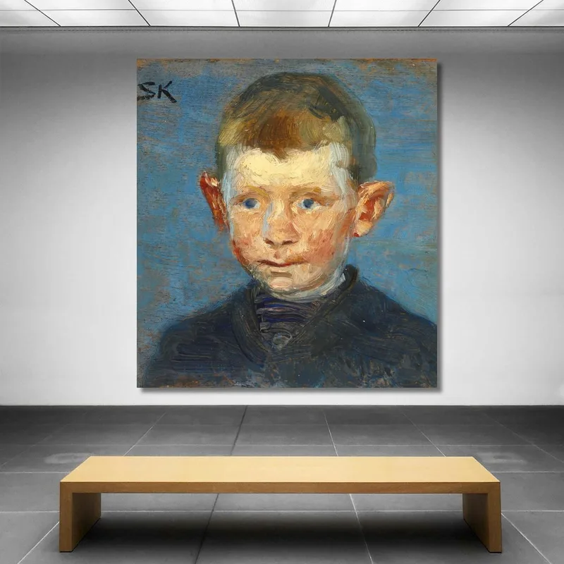 Kopf Eines Jungen Peder Severin Krøyer