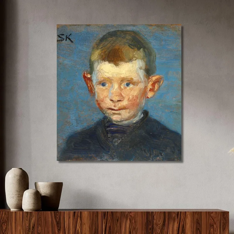Kopf Eines Jungen Peder Severin Krøyer