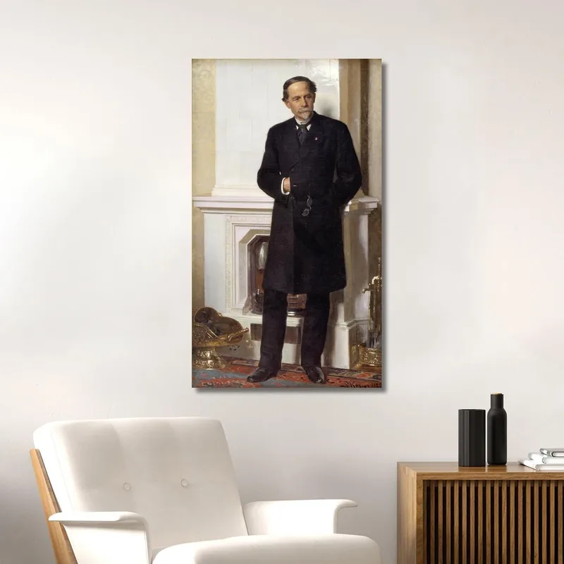 Porträt Des Architekten F. Meldahl Peder Severin Krøyer
