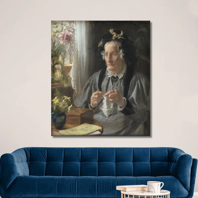Ritratto Della Consigliera S.A. Casse Nata Engelbreth Peder Severin Krøyer