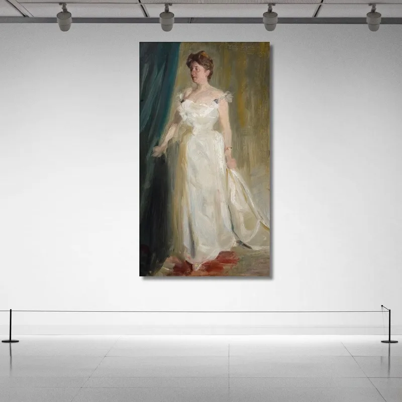 Portrait De La Comtesse Lillie Suzanne Raben-Levetzau Peder Severin Krøyer
