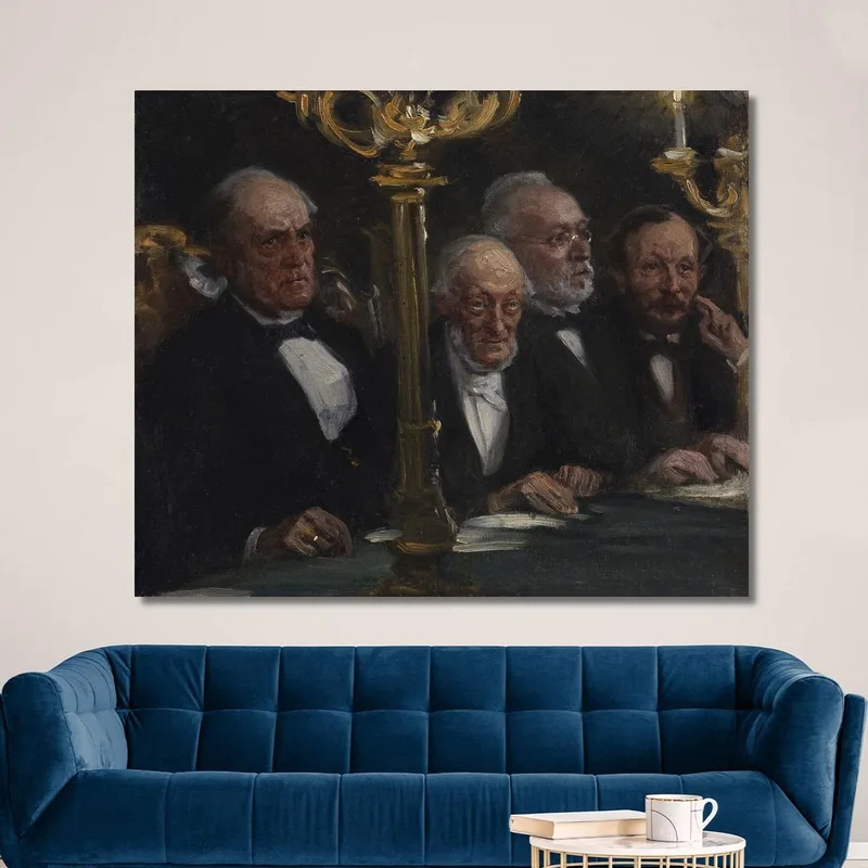 Porträtgruppe Peder Severin Krøyer