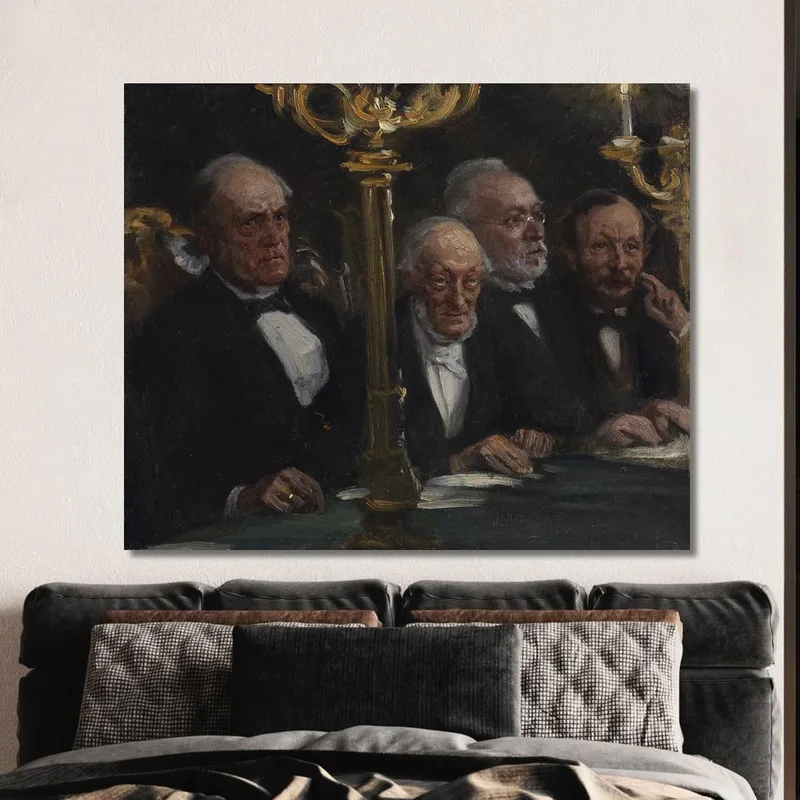 Porträtgruppe Peder Severin Krøyer