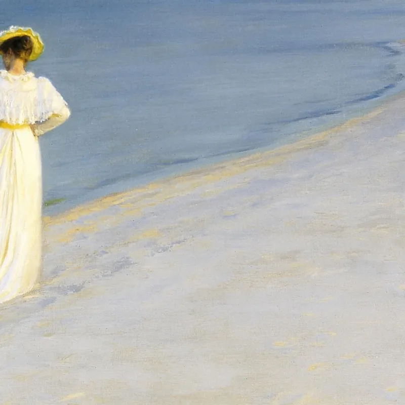 Sommerabend Am Südstrand Peder Severin Krøyer