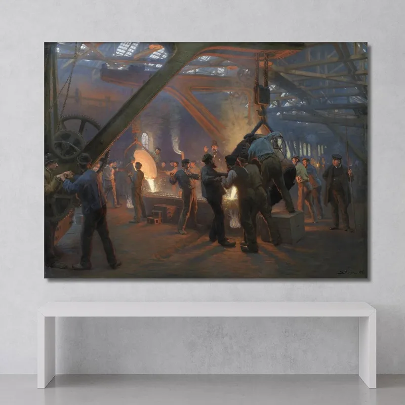 La Fonderie Burmeister Et Wain Peder Severin Krøyer