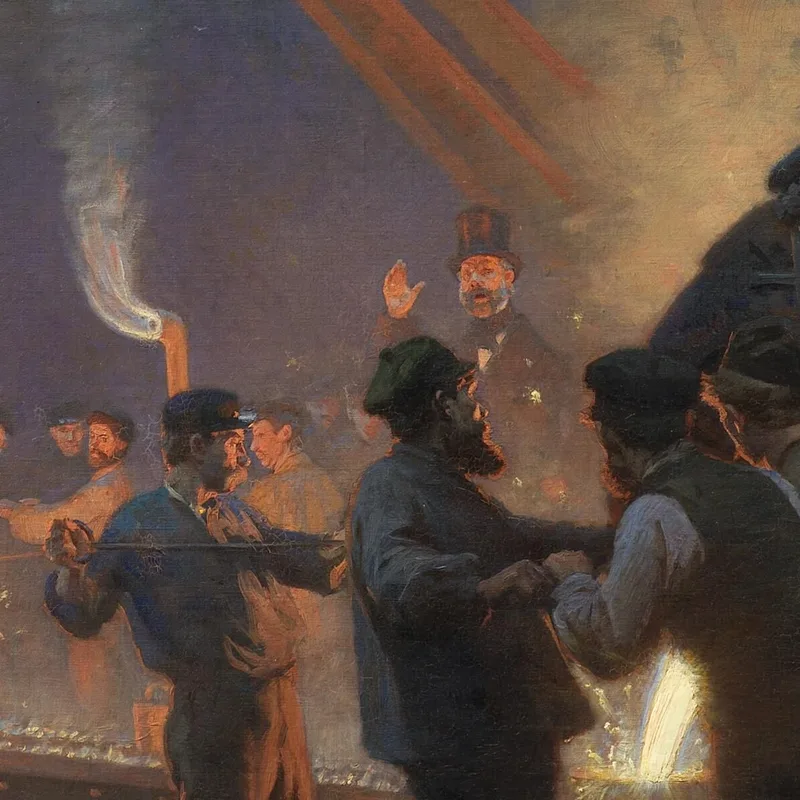 La Fonderie Burmeister Et Wain Peder Severin Krøyer