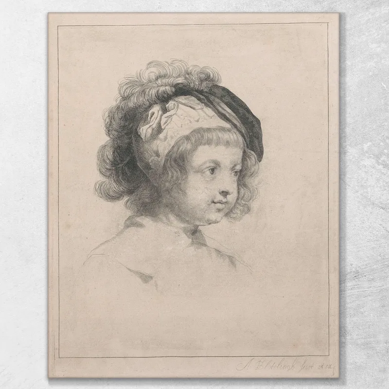 A Child Of Rubens Peter Paul Rubens