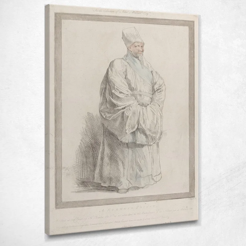 A Siamese Priest Peter Paul Rubens canvas print
