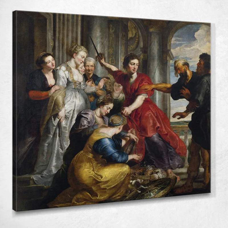 Achilles Discovered By Ulysses And Diomedes Peter Paul Rubens canvas print