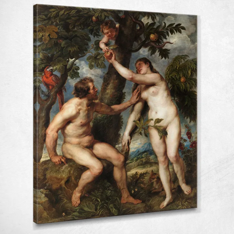 Adam And Eve Peter Paul Rubens canvas print