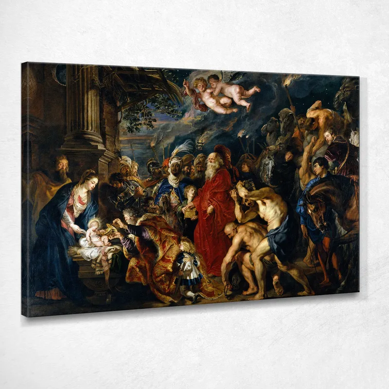 Adoration Of The Magi Peter Paul Rubens canvas print