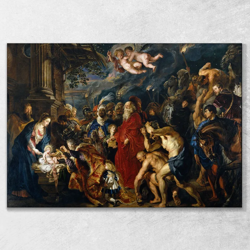 Adoración De Los Magos Peter Paul Rubens