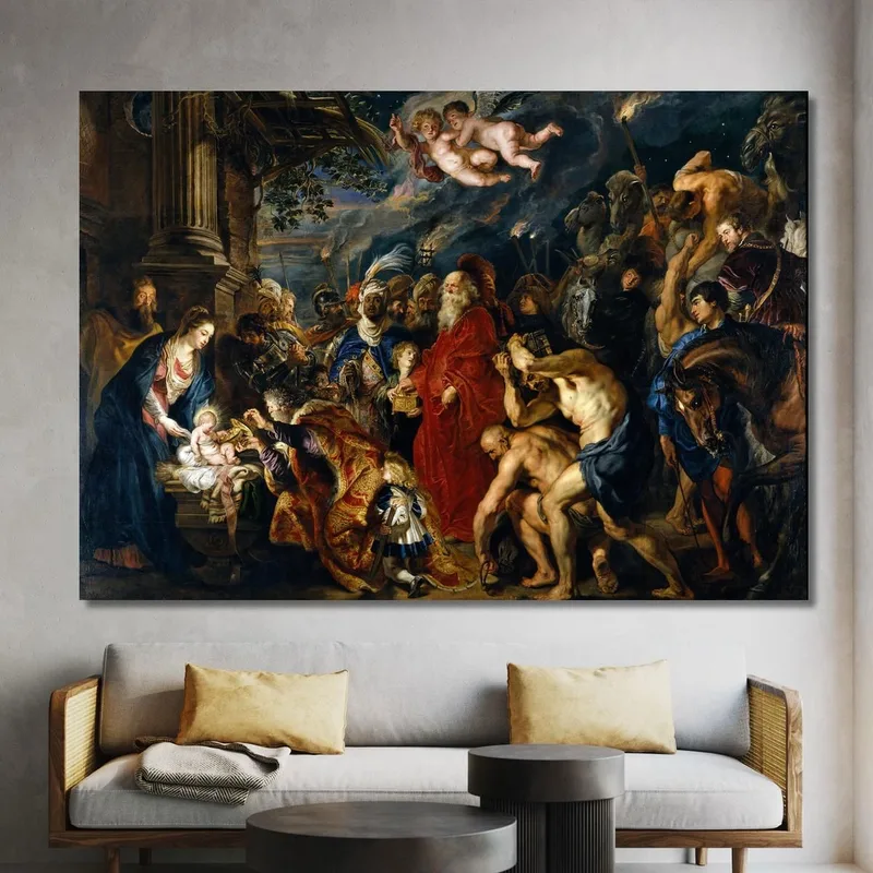Adoración De Los Magos Peter Paul Rubens