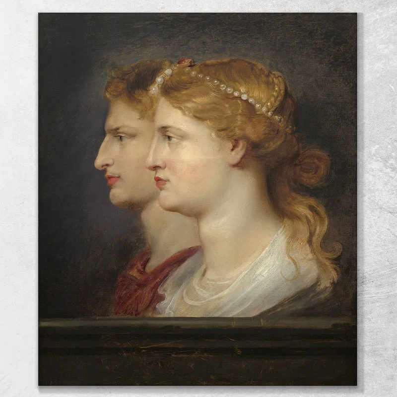 Agrippina E Germanico Peter Paul Rubens