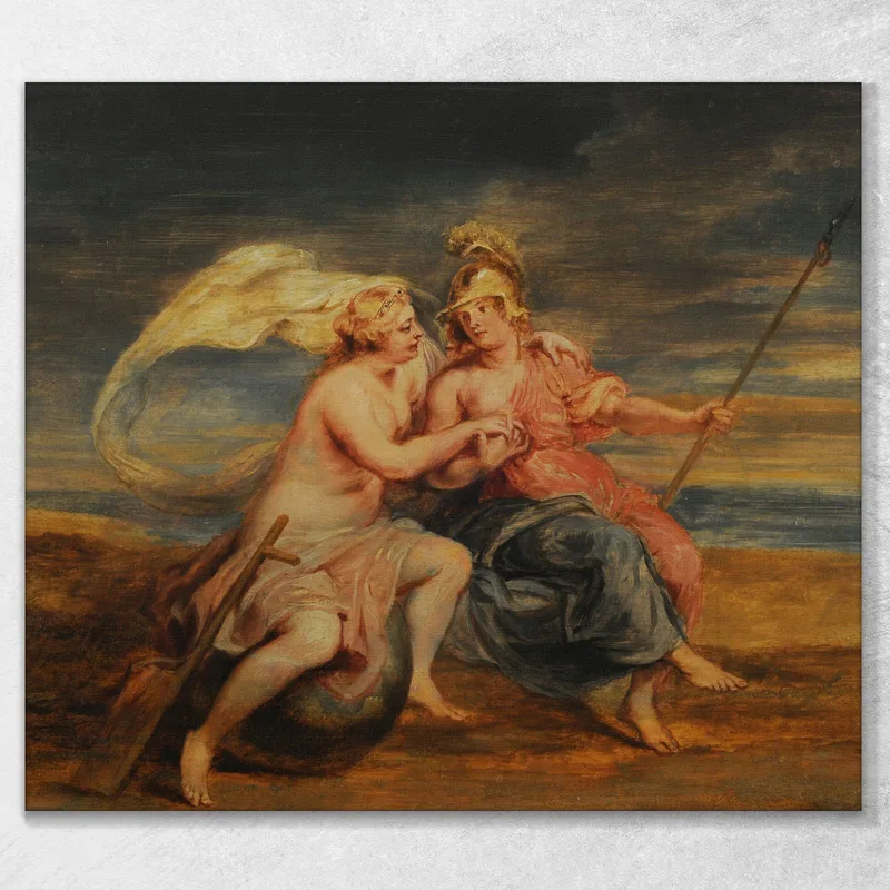 Allegory Of Fortune And Virtue Peter Paul Rubens