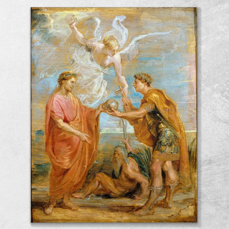 Constantius Appoints Constantine As His Successor Peter Paul Rubens