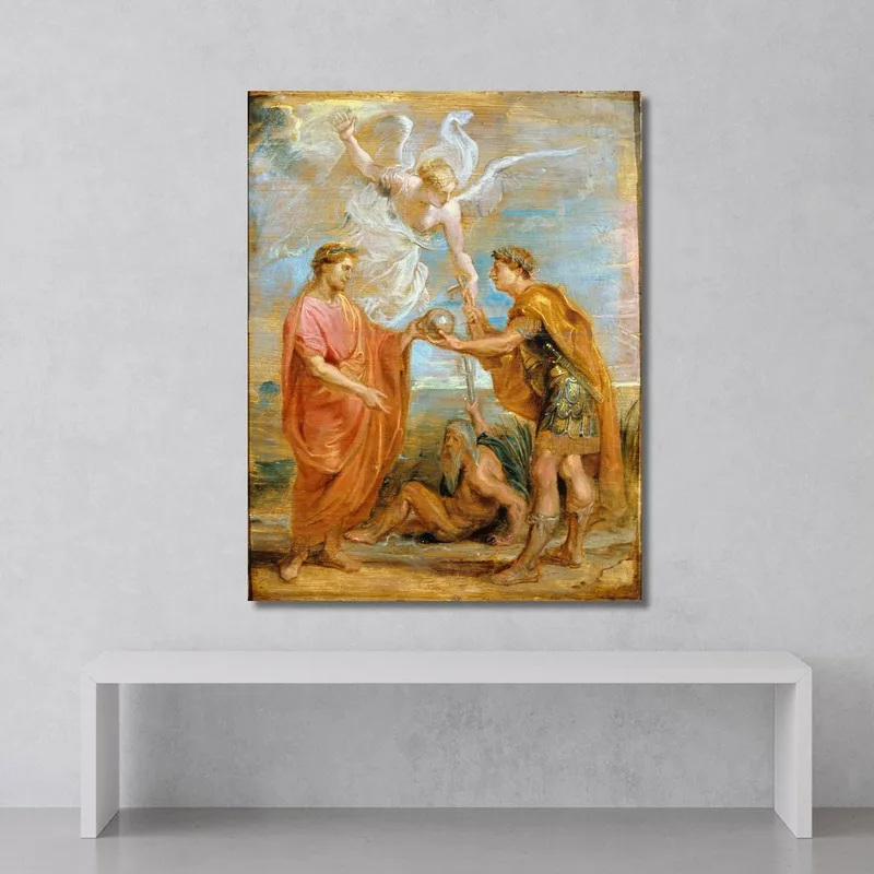 Constantius Appoints Constantine As His Successor Peter Paul Rubens