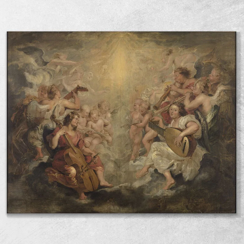 La Musique Fait Des Anges Peter Paul Rubens