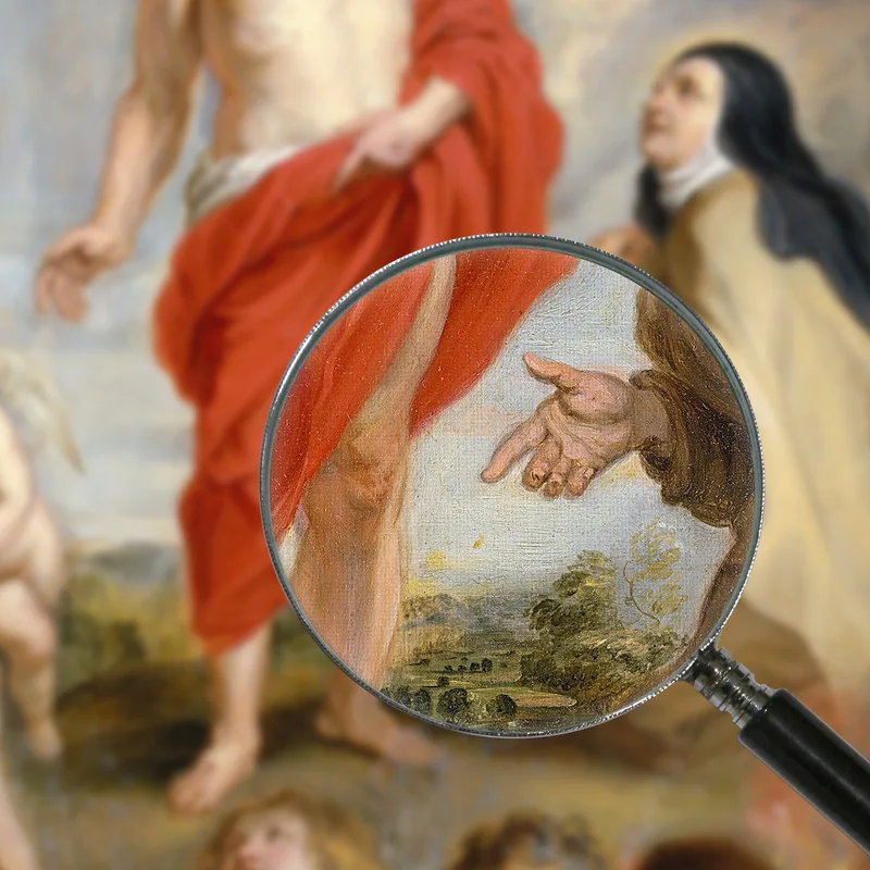 Santa Teresa De Ávila Intercediendo Por Las Almas Del Purgatorio Peter Paul Rubens