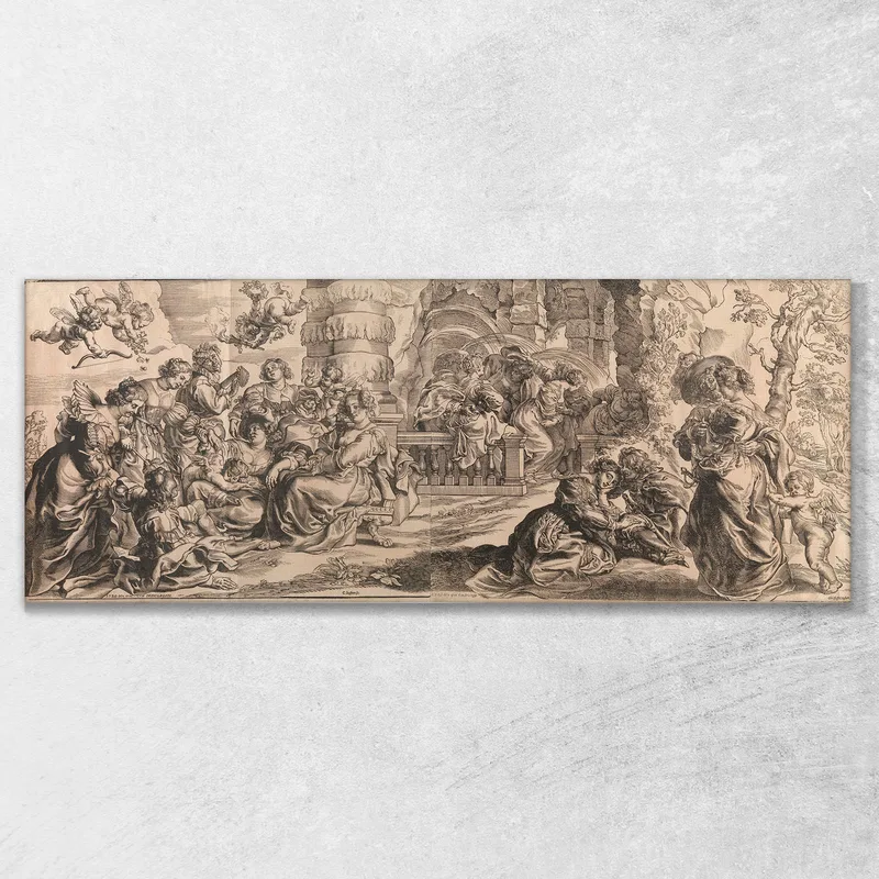 La Conversation À La Mode Ou Le Jardin De L'Amour Peter Paul Rubens