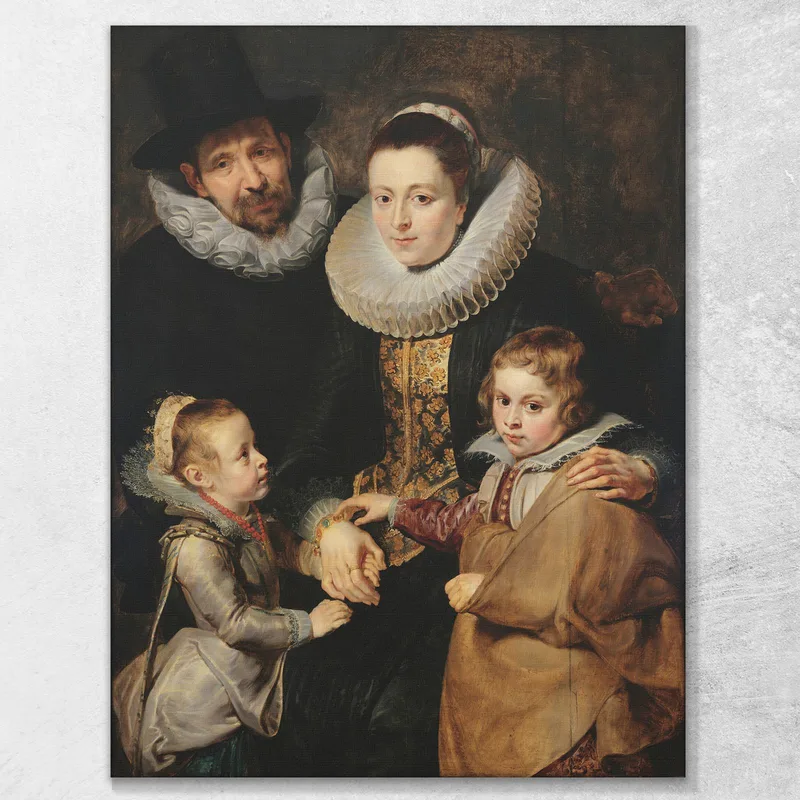 The Family Of Jan Brueghel The Elder Peter Paul Rubens