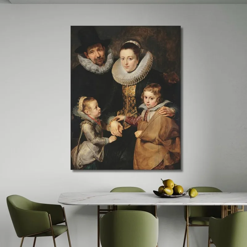 The Family Of Jan Brueghel The Elder Peter Paul Rubens