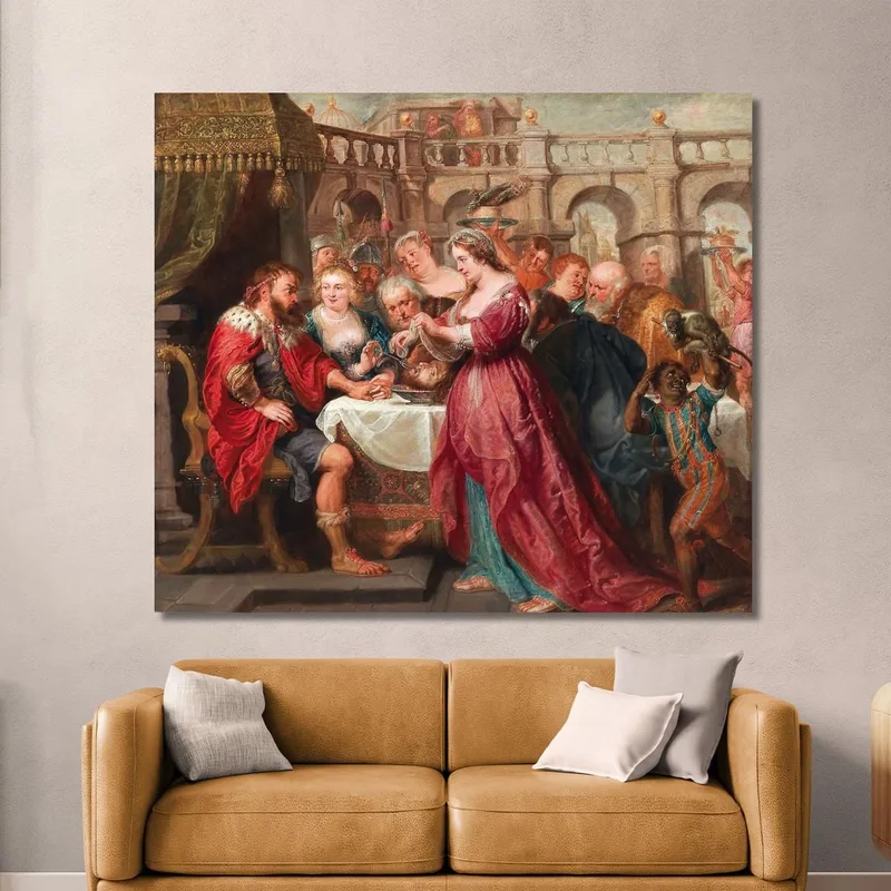 The Feast Of Herod Peter Paul Rubens