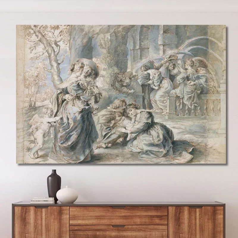 Der Garten Der Liebe Linker Teil Peter Paul Rubens