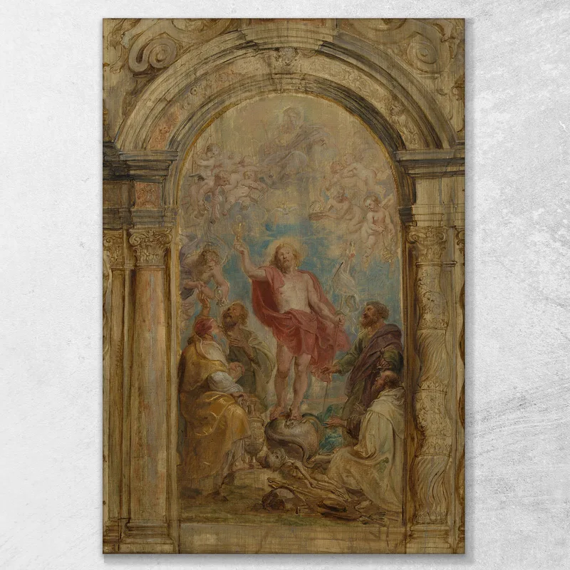La Glorificación De La Eucaristía Peter Paul Rubens
