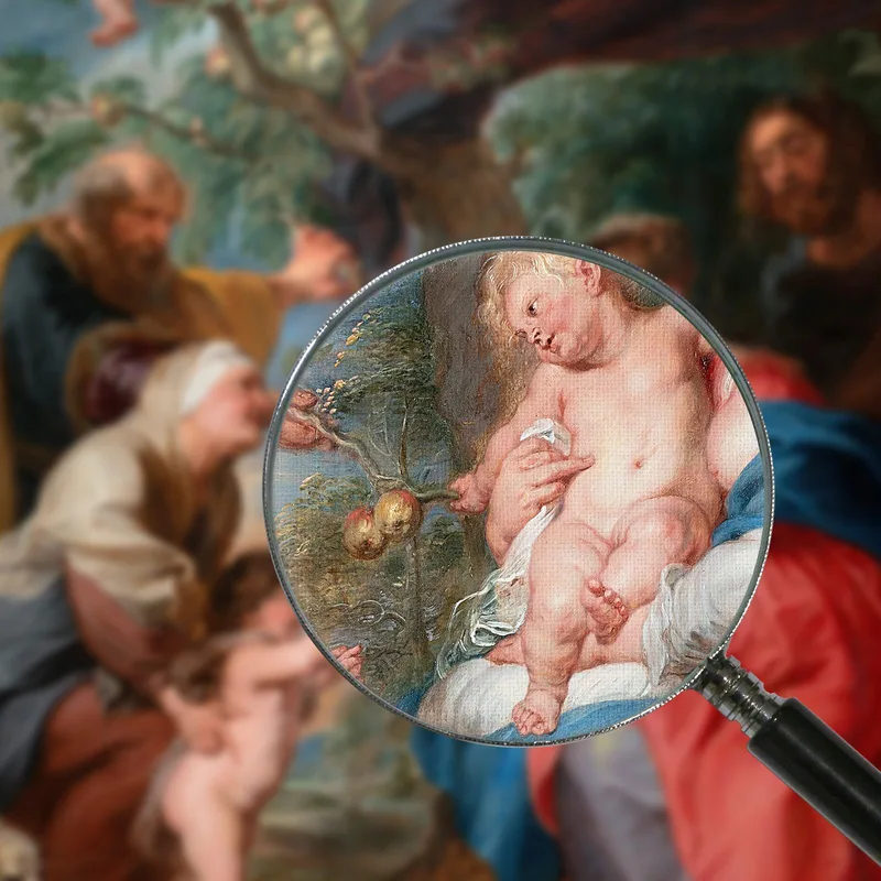 The Holy Family Under An Apple Tree Peter Paul Rubens