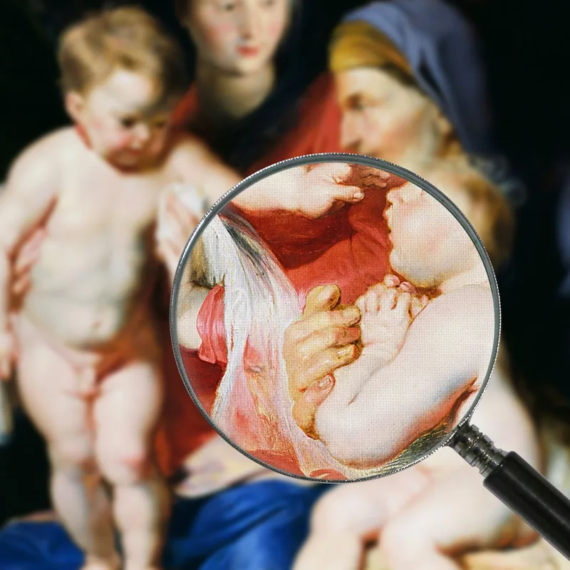 The Holy Family With Saint Elizabeth And Saint John The Baptist Peter Paul Rubens